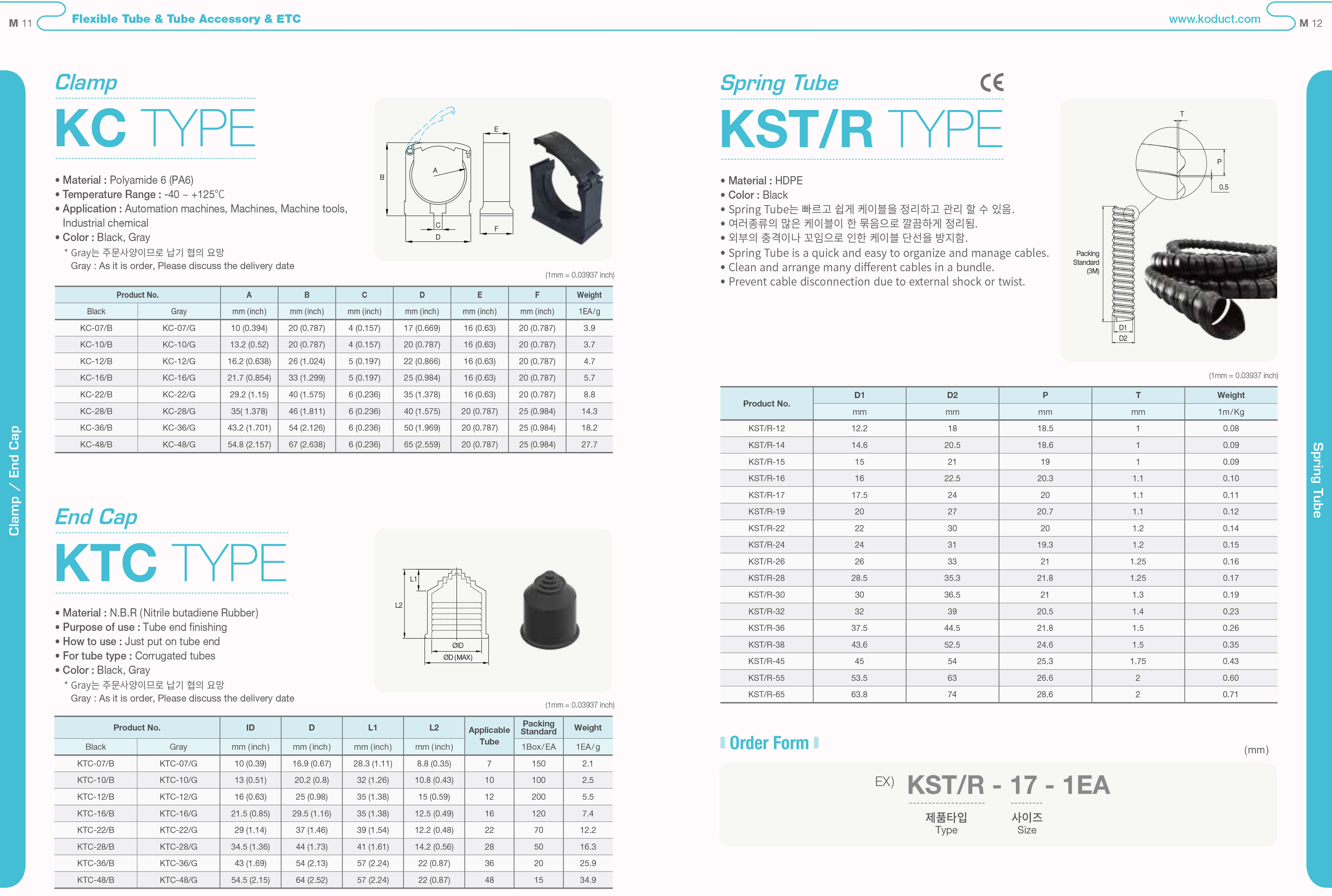Flexible Tube, Accessories & ETC
